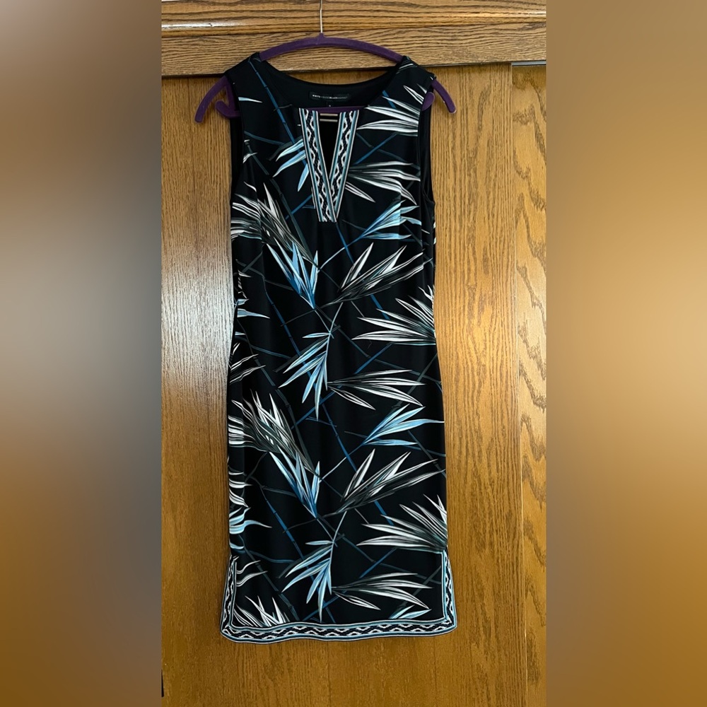 White House Black Market Patterned Dress